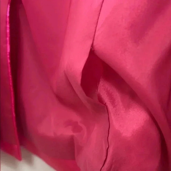 Cinq a sept Women's Pink Satin Blazer - Picture 12 of 16